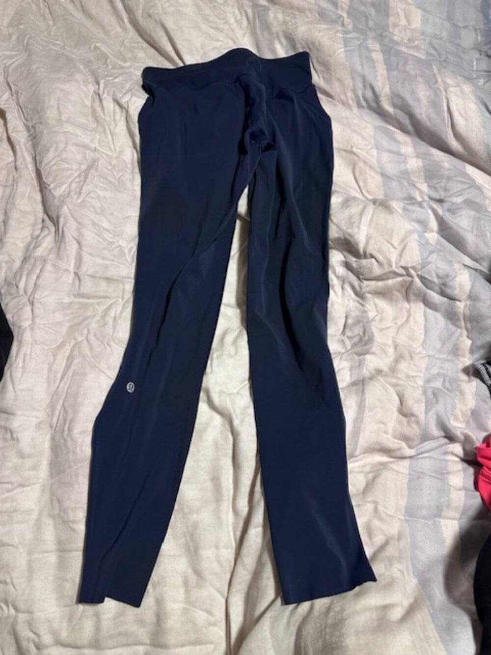 Lululemon Base Pace leggings navy blue size 8 HR 25 in inseam